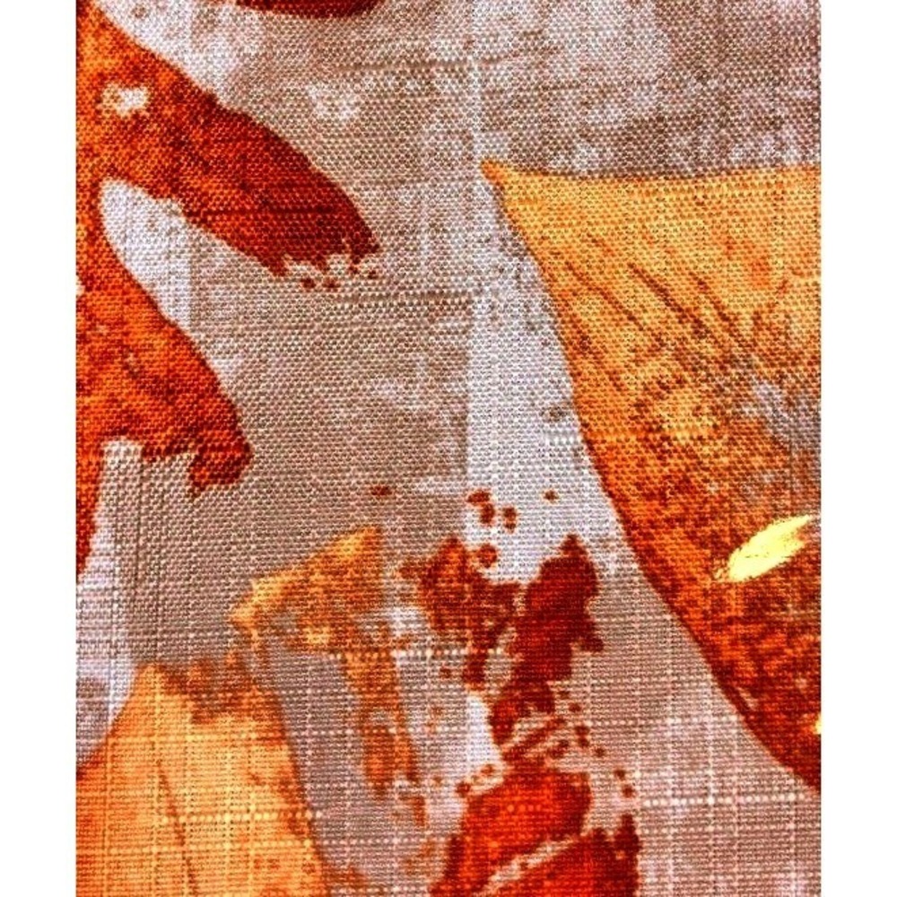Harvest Home Fall Foliage Tablecloth 60x120 Fabric NatureAutumn Thanksgiving NEW - Picture 3 of 9